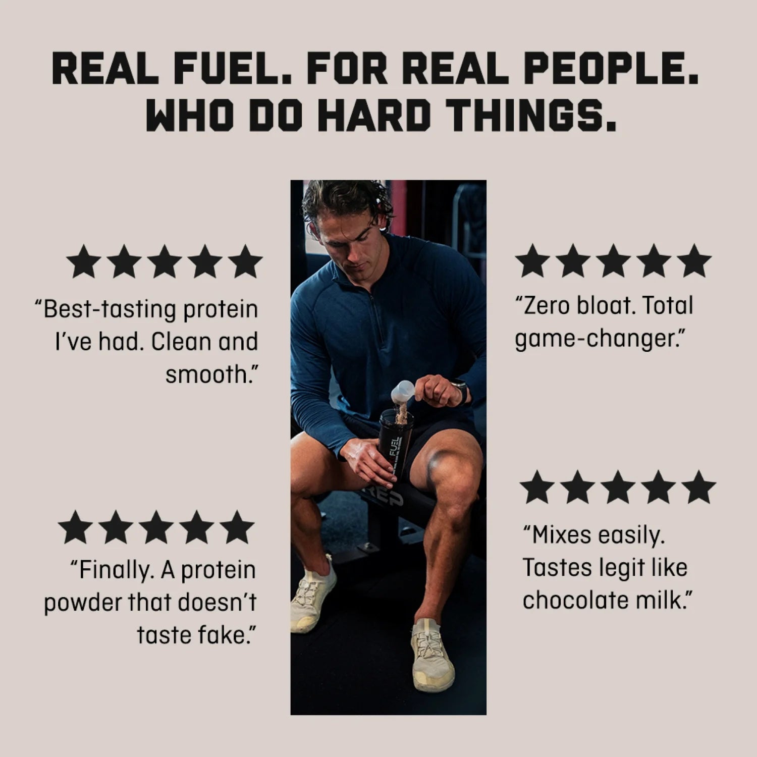 Jocko Mölk Vanilla Protein Powder, 21 Servings