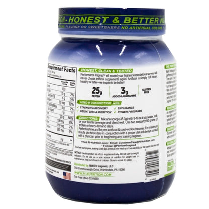Nutrition - Isolate Whey Protein Powder - All Natural - 25G - L-Glutamine - Contains Bcaas - Chocolate Passion - 2 Lbs
