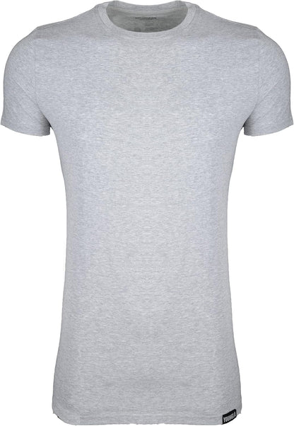 Mens Minimalist Fitted T-Shirts | Long Drop Cut Tee | Workout Gym 411