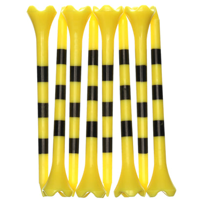 Pride Performance 3-1/4" Striped Fruit Mix Plastic Golf Tee, 25 Count