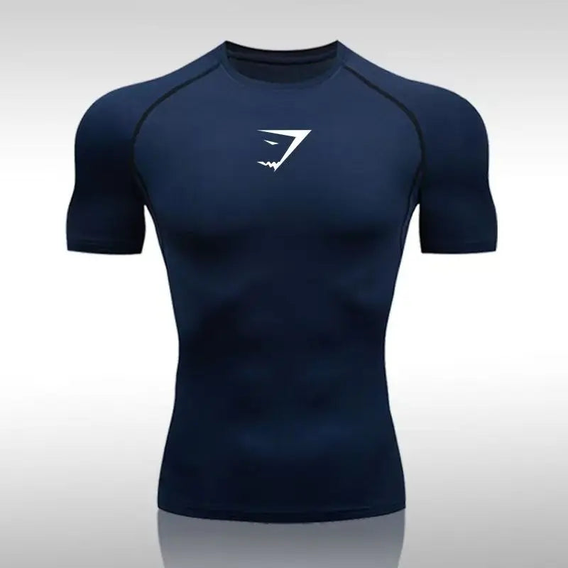 2025 Men Superhero Fitn round Ne Qui Dry Tight T-Irt Men'S Casual Comfortable Breathable Ort Sve Polyester Gym Irt