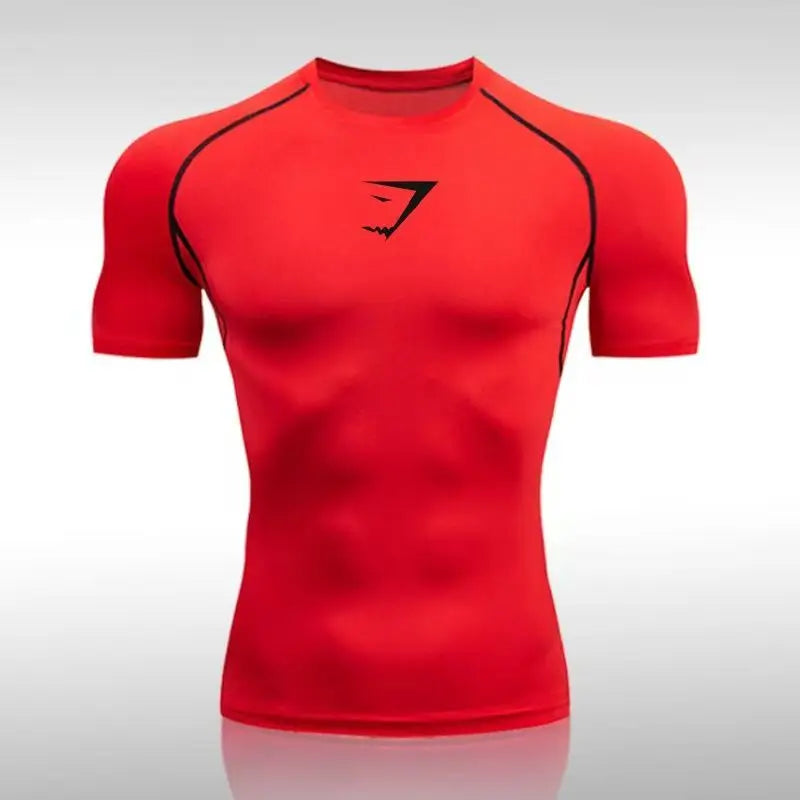 2025 Men Superhero Fitn round Ne Qui Dry Tight T-Irt Men'S Casual Comfortable Breathable Ort Sve Polyester Gym Irt