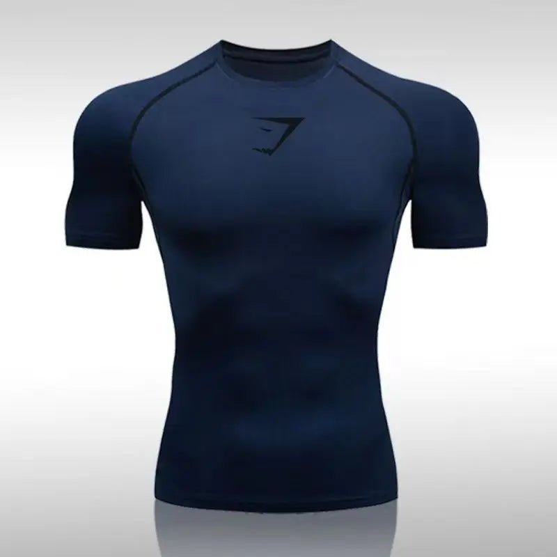 2025 Men Superhero Fitn round Ne Qui Dry Tight T-Irt Men'S Casual Comfortable Breathable Ort Sve Polyester Gym Irt