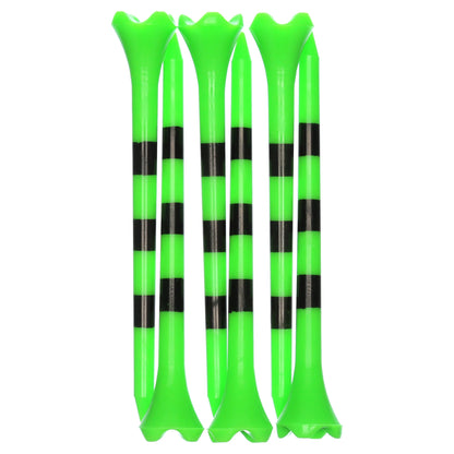 Pride Performance 3-1/4" Striped Fruit Mix Plastic Golf Tee, 25 Count