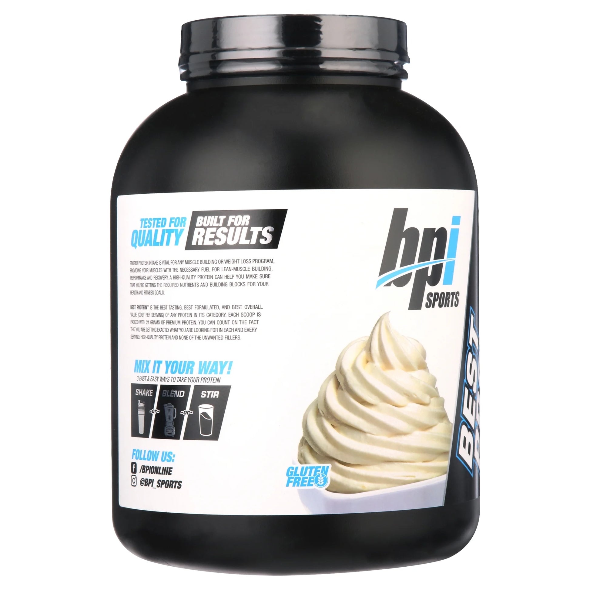 Best Protein Protein Vanilla Swirl, 72 Servings